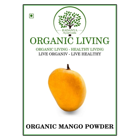 RADANYA Ayurveda Organic Mango Powder, Pack Size: 400g