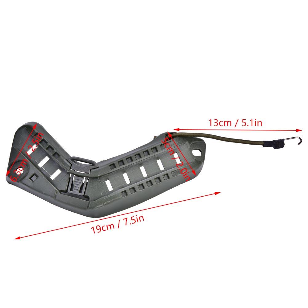 Mgaxyff Tactic Military Combat Helmet Side Rails with Lanyard Mounting