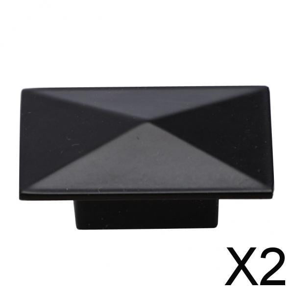 Manija del cajón,Perilla para puerta de gabinete,Herrajes para tirar de la perilla,Perilla de puerta cuadrada,Perilla geométrica del gabinete,Perilla de puerta antigua,Tirador de 2 piezas