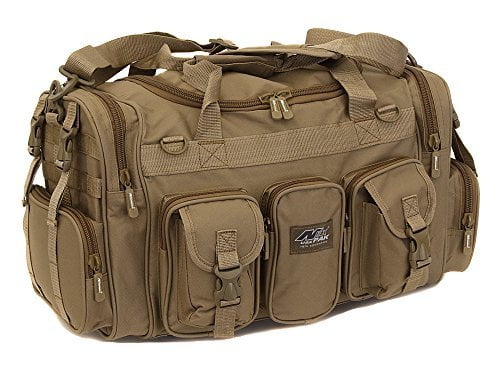 NexPak Tactical Duffel Range Bag TF122 TAN in 22" 2600 cu