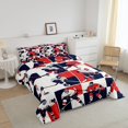 thumbnail image 3 of Erosebridal Ice Hockey Player Patchwork Bedding King Comforter Set, Sports Down Comforter, Reversible 3-Piece, 3 of 7