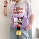 thumbnail image 4 of Bolso de hombro de Disney para mujer, bandolera de nailon con dibujos animados de Mickey Mouse, bonito bolso de moda de Anime, regalos para niñas, novedad de 2023, 4 of 4