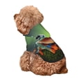 thumbnail image 5 of Gaeub Tree Frog Dog Hoodie Sweatshirts Warm Dog Clothes for Small Dogs,Puppy and Cat Costume-Small, 5 of 7