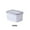 Gray-616, variant on Fresh Produce Storage Containers with Draining Colander and Lid for Crisper Drawer Organization and Extended Vegetable Freshness Ideal for Refrigerator Use, (1x Double-Layer Drain Basket Akmoler