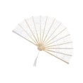 thumbnail image 2 of Accesorio de Disfraces Clásico BLESIY Ventilador de Encaje Plegable Beige BLESIY Ventilador de encaje de la boda, 2 of 5