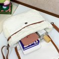 thumbnail image 6 of Vjnyvs Women's White Plush Cat Crossbody Bag Cute Fluffy Shoulder Animal Handbag for Adults, 6 of 7