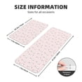 thumbnail image 2 of Honeii Rabbit Print Kitchen Mat [2 PCS] for Floor, Waterproof Non-Slip Rugs, Kitchen Decor,Standing Mat for Floor,Office, Sink, Laundry, 2 of 6