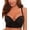BLACK, variant on HoneyB Strapless Longline Bra