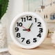 thumbnail image 4 of Reloj despertador creativo for mesita de noche, reloj silencioso sin tictac, reloj de cuarzo que funciona con pilas, 4 of 5