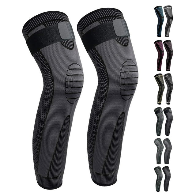 Mangas largas SKDK de compresión para piernas completas para hombre/mujer