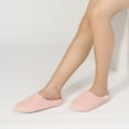 thumbnail image 6 of DREAM PAIRS Faux Fur Knitted Slippers For Women Memory Foam Women's Winter Slip On House Slippers Indoor Bedroom Soft Slippers EMMA PINK Size 10, 6 of 6