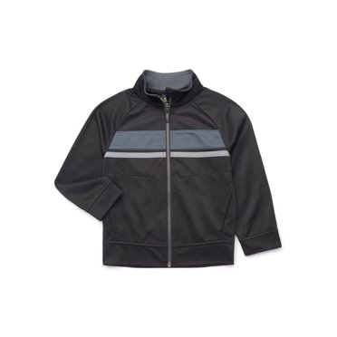 Athletic Works Boys Active Track Jacket, Sizes 4-18 & Husky