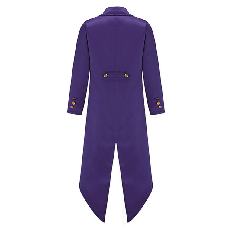 Purple store tailcoat jacket