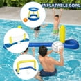 MeetYTOYS Clearance!Swimming Pool Volleyball Net & Basketball Hoop