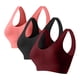 thumbnail image 1 of HongQid Wireless Yoga Bras for Women No Underwire with Support - Seamless Bralettes Everyday Comfort Tshirt Sports Bra, 1 of 2
