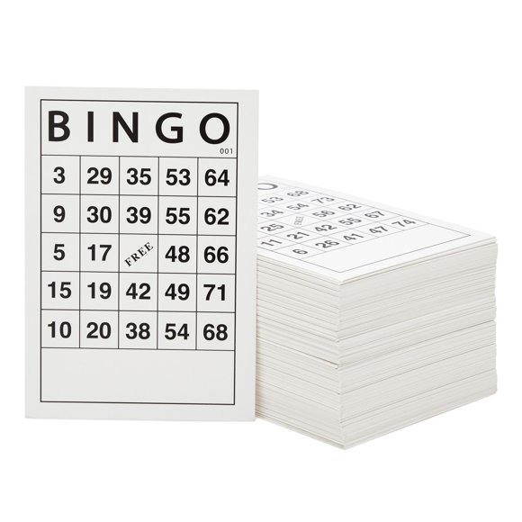 Shutter Slide Bingo Cards