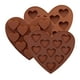 thumbnail image 2 of Fiudx Moldes de Chocolate con Forma de Corazón, Juego de Bandejas para Hornear, Material Tpr de Grado Alimenticio, Bandeja para Cubitos de Hielo con Forma de Corazón, Perfecto para San Valentín, Mult, 2 of 2