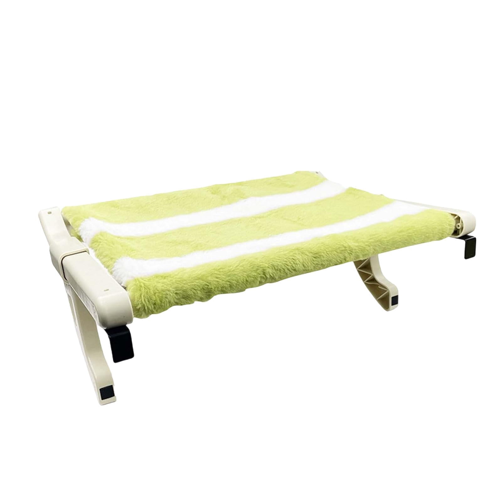 Cat Window Sill Perches for Indoor Cats,Warm Cats Bed with Plushes Bedding and Fabric Base,Sliding Clamping Slot Adjustment with Removable Covers,for Indoor Comfortable Cat Resting Bed Winter Use.