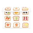 thumbnail image 7 of Yayeee Collapsible Cube Storage Bin with Lid Fabric Closet Decorative Basket with Handles, Various Toasts, 7 of 7