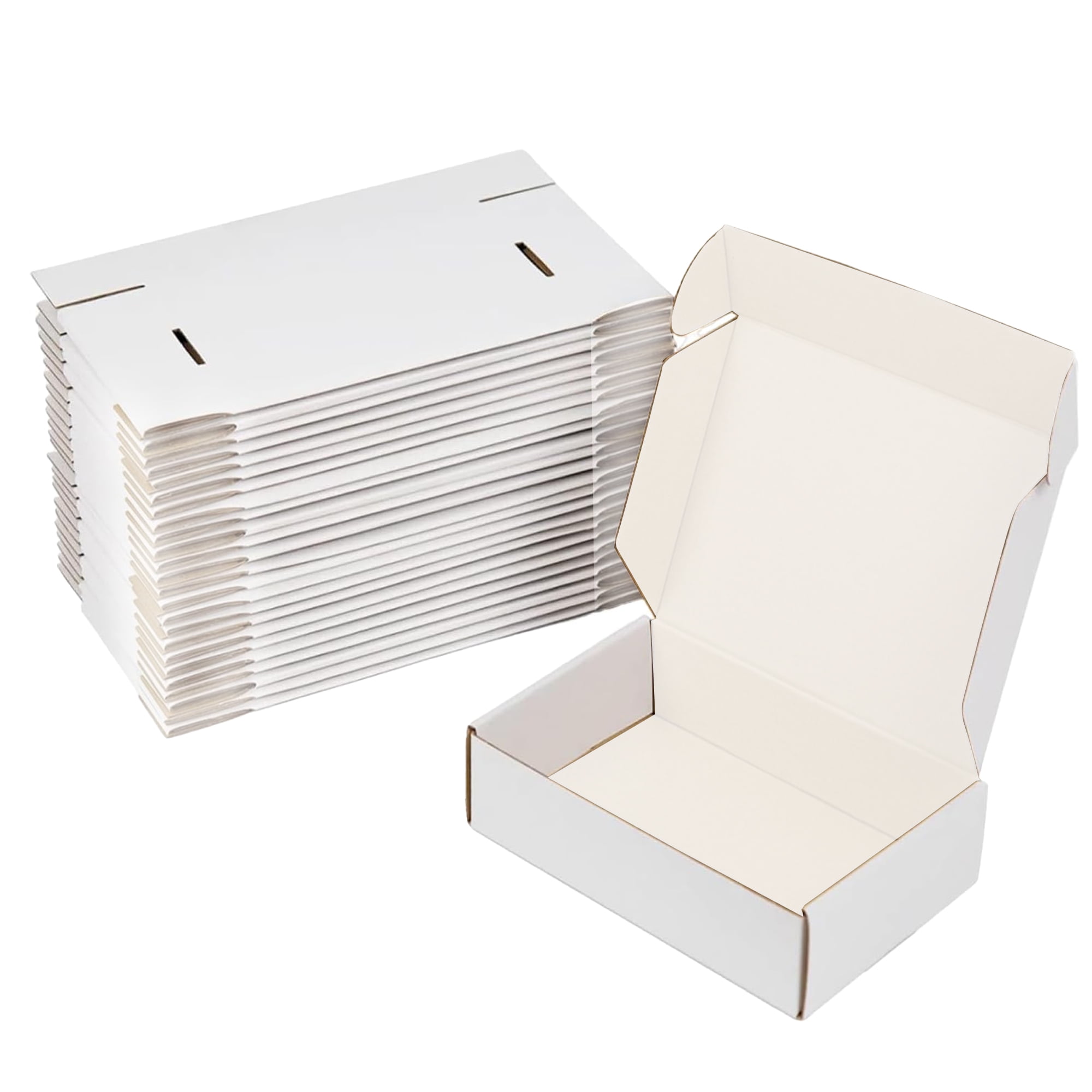 Ucanpack Corrugated Mailer Box Moving Supplies Boxes 6 x 4 x 3", White - 50/Bundle