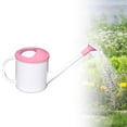 thumbnail image 6 of CarpNettore 1.5L Watering Can Garden Watering Pot Modern Lightweight Portable with Detachable Sprinkler Head Water Can for Garden Outdoor PInk, 6 of 9