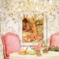 thumbnail image 2 of Lavoie, Tina 15x15 White Modern Wood Framed Museum Art Print Titled - Hotel Regina Paris High Tea, 2 of 4