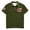 Army Green, variant on Men's USA 250th Anniversary Polo Shirt We The People Patriotic Flag Short Sleeve Golf Tee