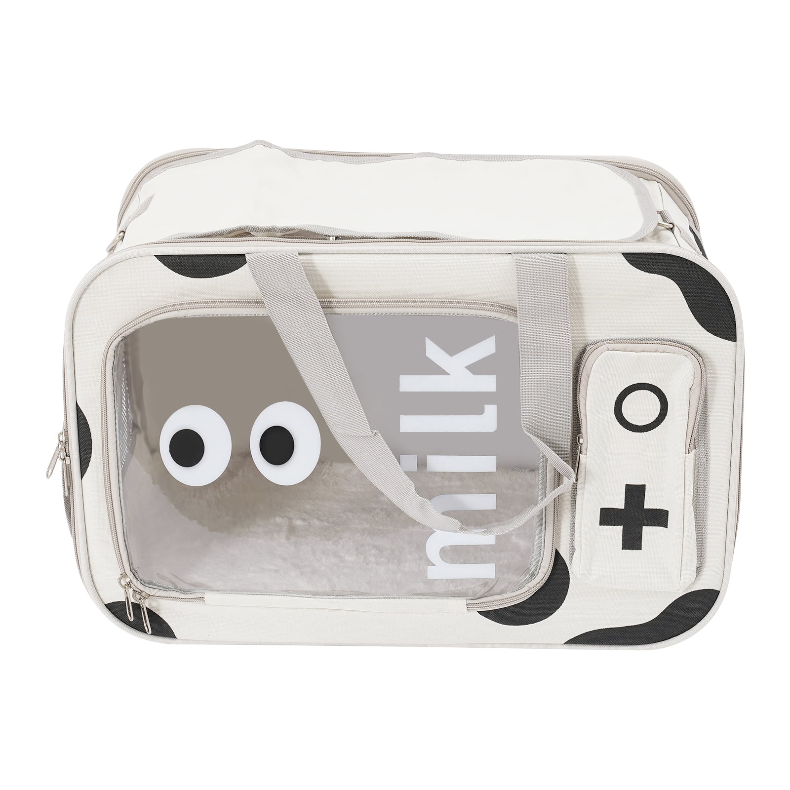 Travel Pet Carrier, Pet Bag for Cats, Rectangular Pet Backpack Carrier 48*25*32cm