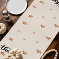 thumbnail image 2 of Thanksgiving Fall Table Runner, Autumn Thanksgiving Kitchen Dining Table Decoration for Home Party Decor 13x120 Inches, 2 of 9