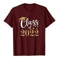 thumbnail image 1 of Pompotops T-Shirt Décontracté à Manches Courtes pour Femmes avec Imprimé Lettre, 1 of 6