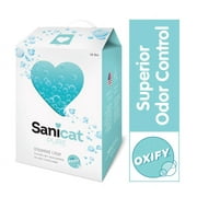Sanicat Pure Clumping Cat Litter with Oxify, 14 lb. Box
