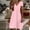 Pink, variant on Spring Dresses for Women Graduation Short Sleeve Women's Dresses Solid Color Stretchy Regular Fit Cocktail Dresses for Women Beach Essentials for Family for Indoor and Outdoor S