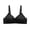Black, variant on Fsqjgq Sports Bras for Women Underwear Bralettes for Women Work Out Beautiful Back Lace Bras for Women Front Side Buckle Lace Edge Without Steel Ring Movement Seamless Gathering Adjustment Yoga Sleep