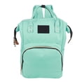 thumbnail image 1 of Bolsa de pañales de maternidad, mochila impermeable para pañales de bebé, bolsa de lactancia para mamá de gran capacidad, verde, 1 of 15