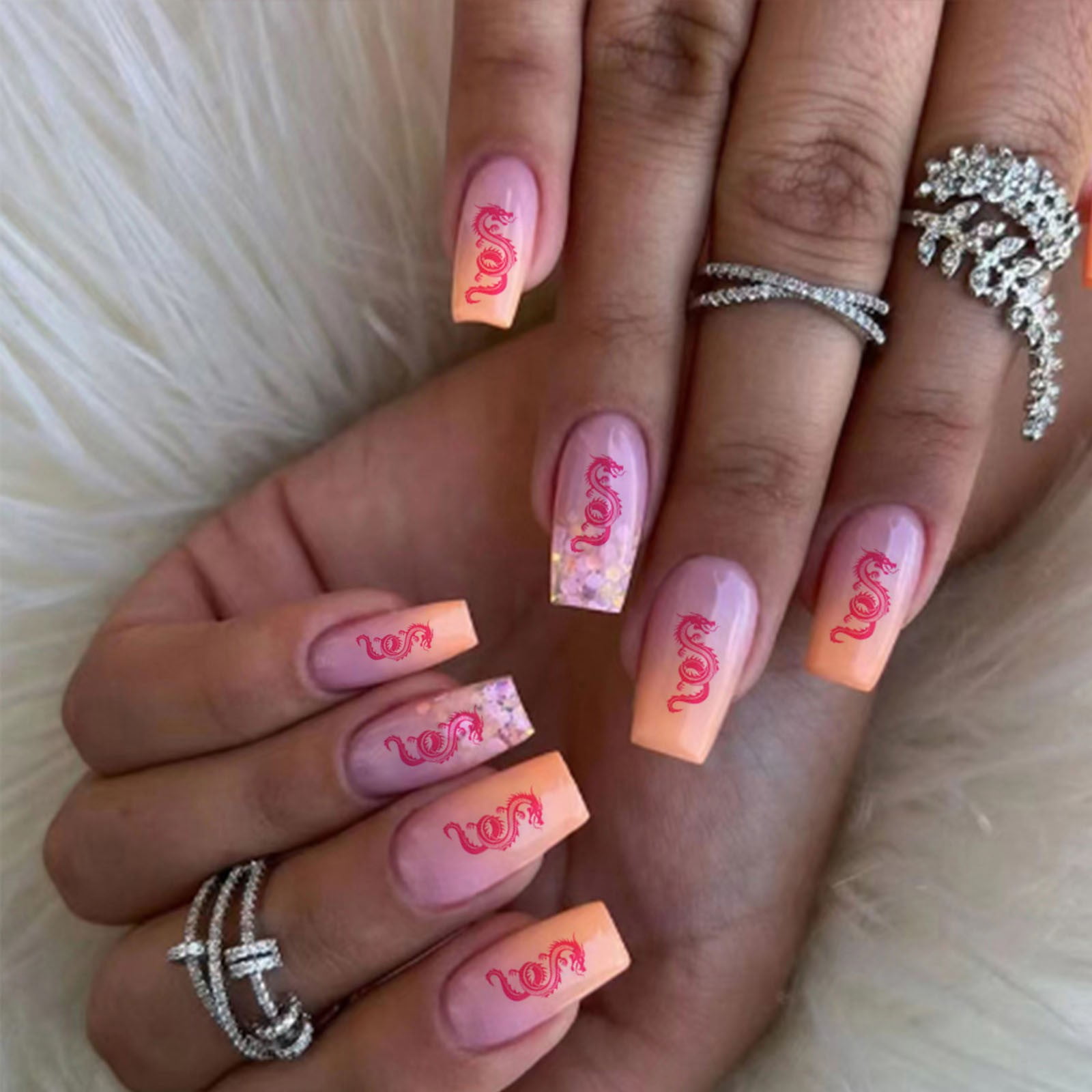 Nail Gel Wraps Stick on Nails Girls Nail Stickers Nail And Decorations on Nails Stencil Stickers Nail Tape for on Nails Stick It Tabs Stick on Nails Short Clear Nail Gel