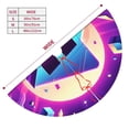 thumbnail image 2 of Lsque Geometry Dash Print Christmas Tree Skirt, Tree Skirt with Ties or Velcro, Perfect for Holiday Decorations, Halloween, and New Year-30", 2 of 7