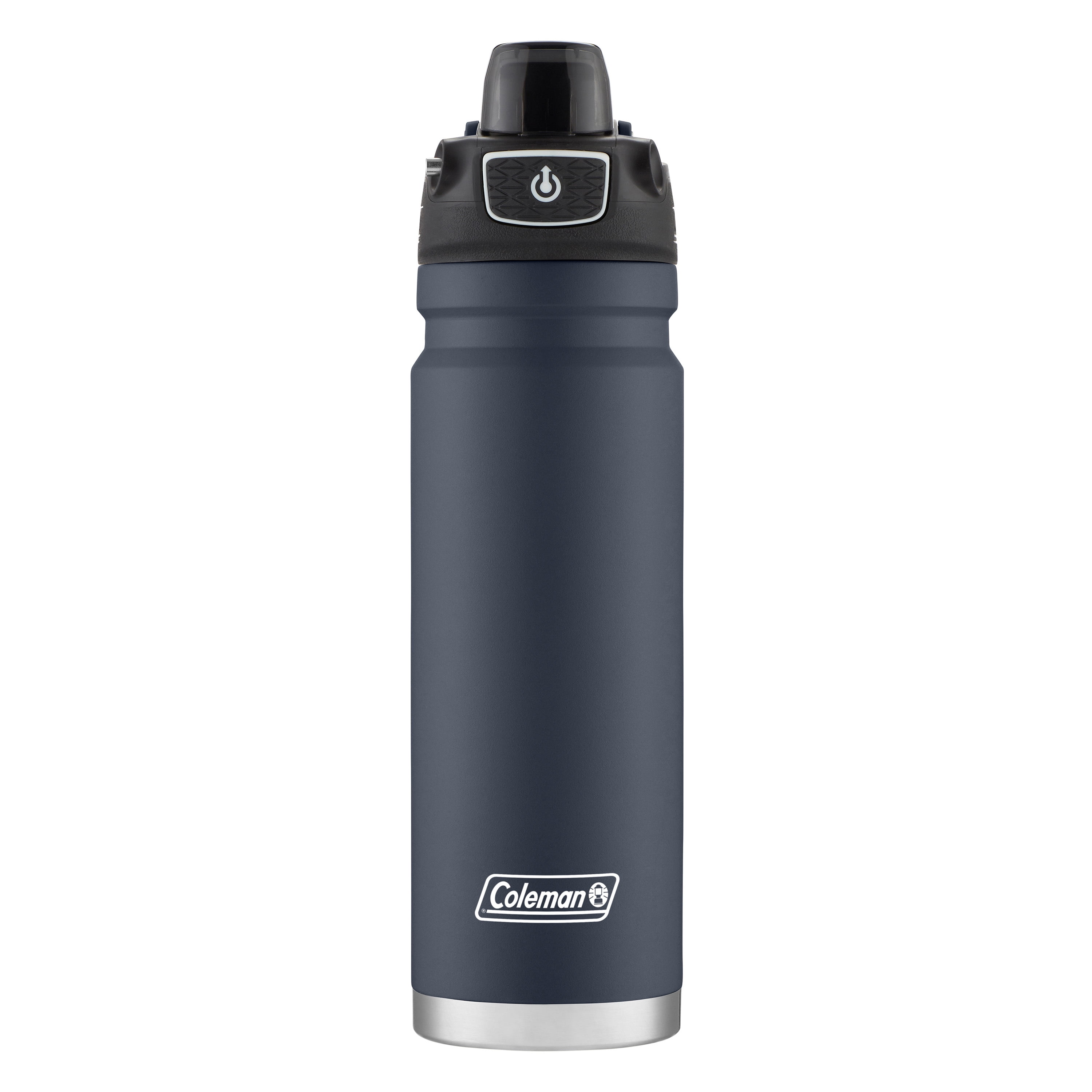 Coleman Burst Poptop Stainless Steel Insulated Water Bottle, 24 oz