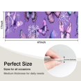 thumbnail image 5 of Purple Butterfly Flower Pattern Kitchen Rug Mat,Kitchen Runner Rugs Non Skid Washable,Decorative Kitchen Floor Mats for Kitchen,Sink,Laundry,17"X47", 5 of 5