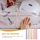 thumbnail image 3 of WHAMVOX 7Ud Herramientas Para Manicura Nail Art Con Pinceles De Material Resistente Y Colores Surtidos, 3 of 6