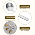 thumbnail image 3 of Unique Bargains 6Pack 6' Stainless Steel Espresso Spoons Mini Coffee Spoon Teaspoon, Silver, 3 of 4