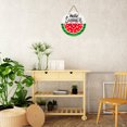 thumbnail image 2 of WaaHome Hello Summer Door Sign,11.4"Cute Watermelon Summer Decor Sign Farmhouse Welcome Summer Hanging Sign for Home Wall Front Door Kitchen Office Decorations, 2 of 7