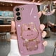 thumbnail image 4 of Mirror Plating Phone Holder Case For Samsung Galaxy S23 S20 S22 S21 S10 S9 S8 Note 10 20 8 9 Plus Ultra 5G S20 Fe Stand Cover, 4 of 5