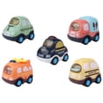 thumbnail image 5 of 5 unids niños interesantes juguetes de auto de inercia adorable dibujos animados inercia juguetes coche, 5 of 5
