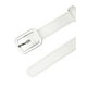 thumbnail image 2 of Cinturones de cintura fina para mujer Cinturón de cuero ajustado con hebilla rectangular para pantalones de vestir blanco Ajuste la cintura 78-95cm / 30.7-37.4, 2 of 4