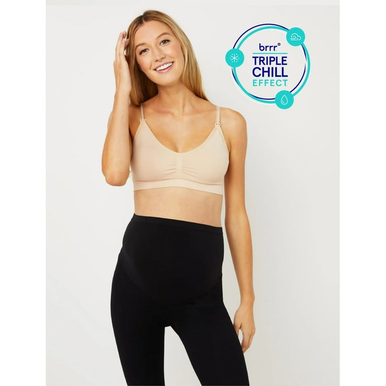 Motherhood Maternity Seamless Clip Down Maternity And Nursing Bra 