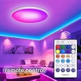 thumbnail image 2 of Lámpara de techo con atenuación RGB inteligente de 30W 110V Wi-Fi + BT 2.4G remoto yeacher  Lámpara de techo, 2 of 7