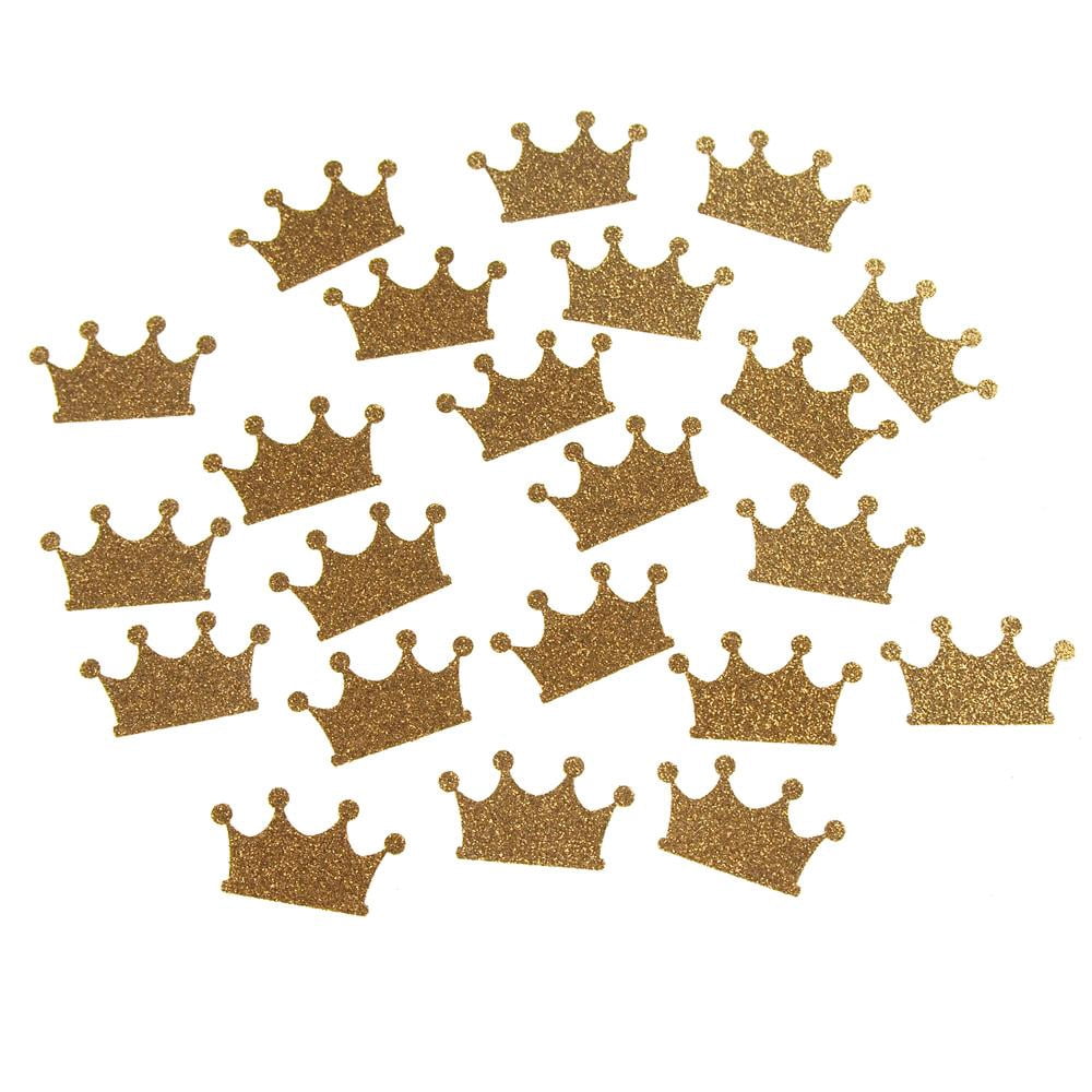 Glitter Paper Crowns, Gold, 1-1/2-Inch, 16-Count - Walmart.com ...