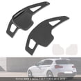 thumbnail image 3 of Steering Wheel Paddle Shifter Extensions For BMW F15 F25 F30 F31 Aluminium Black, 3 of 12