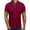 Wine, variant on SwiftWear Men Polyester Short Sleeve Turndown collar Plaid Tshirts Shirts For Men Navy M