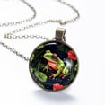 thumbnail image 6 of Frog Necklace Personalized Custom Photo Round Pendant Adjustable Stainless Steel Necklaces with Gift Box for Men Women Mothers Valentine's Jewelry Gift, 6 of 6